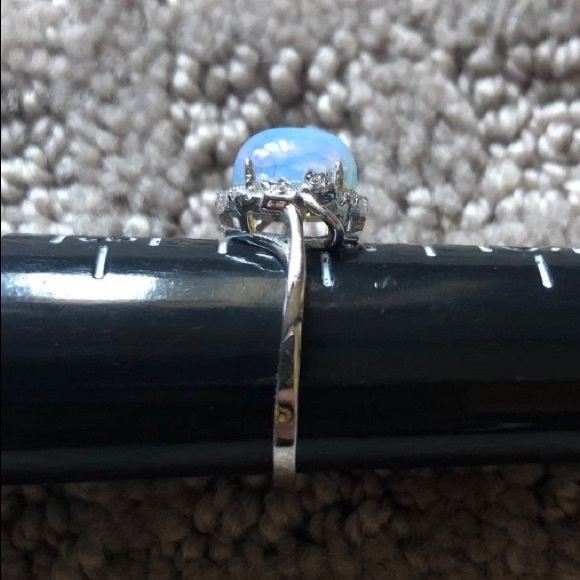 Charmed Aroma Size 7 Moonstone Ring - Picture 3 of 4
